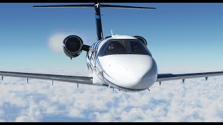 Storm Chasing in MSFS - WorkingTitle Citation CJ4 with PilotEdge Online ATC (LAS-OGD)