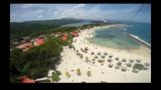 World's Longest Zipline Over Beach Water I Dragon's Breath Zipline I Haiti