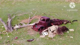 rusted out truck