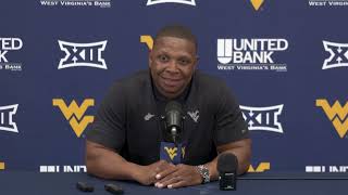 WVU assistant Chad Scott Penn State Week 2024