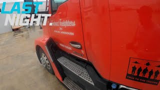 Last Night Sleeping in a 2023 Kenworth T680 | Rookie Trucking Vlog