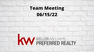 Team Meeting 6/15