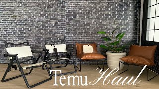 Temu Haul Buying Chairs for My Dollhouse