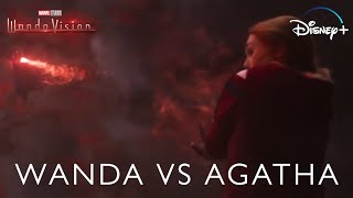 WandaVision Finale | Wanda & Agatha Begin To Fight | Marvel Scenes