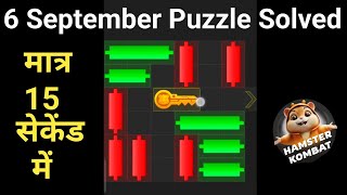 Today 6 September Daily Mini Game | Hamster Kombat Daily Combo Card | hamster Cipher Code 6 Sept