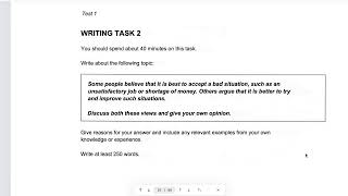 LIVE - IELTS Writing test - IELTS 14 - Test 1 - Writing tasks 1 and 2