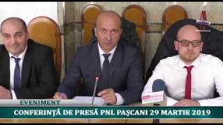 Conferința de Presă a Consilierilor Locali PNL Pașcani de după Ședința C.L. Pașcani 29.03.2019