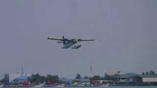 Maldivian DHC-6 Twin Otter water take off