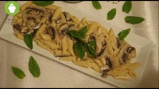 Pratik Kremalı Mantarlı Penne