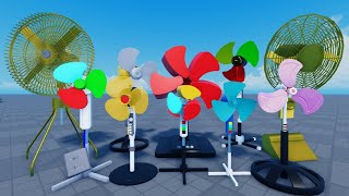 Amazing Roblox Fan Video, Stand Fan, Desk Fan, Ceiling Fans, Super Realistic⁉️