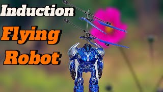 How To Fly Robot Helicopter | DC Motor Induction Helicopter