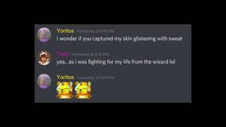 Yoritos was Glistening (According to her)