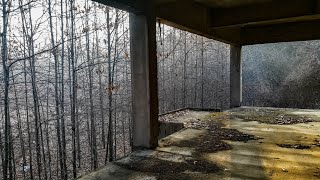 Concrete Structure Hidden in The Woods Near Icheon-si