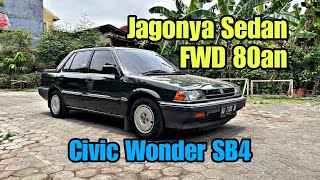 Honda Civic Wonder 1987 года выпуска, самый маневренный седан своего времени