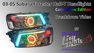 03-05 Subaru Forester: Unpacking the Half-T Flow Series Headlight Features