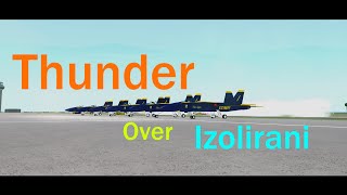 Thunder Over Izolirani Airshow Live! (PTFS Roblox)