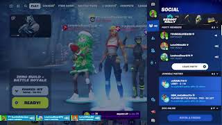 LIVE! Fortnite Stream: Playing w/ Members, Donators & Viewers