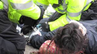 Aldermaston blockade 2010