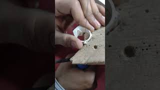 Mother finger print ring making process by hand  how to make ring with finger print