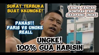 REAL!! PARIS VS KKUNGKE AKAN TERJADI. INILAH MOMEN KEDUANYA SALING SENGGOL#kikboxing#boxing #viral