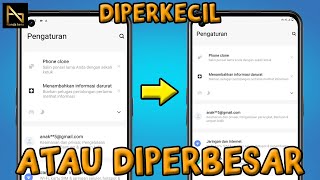 2 CARA MENGUBAH UKURAN MENU APLIKASI DAN TEKS DI HP VIVO | TUTORIAL ANDROID