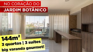 Apartamento de 144m² a poucos metros do Parque Raya no Jardim Botânico