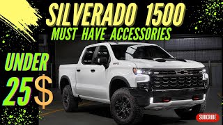 Chevy Silverado 1500 Accessories , Must have accessories for Chevy Silverado 1500, Mods Silverado