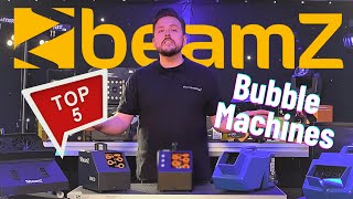 Top 5 Best Affordable Bubble Machines 2024 | BeamZ bubble machines - what are the differences?