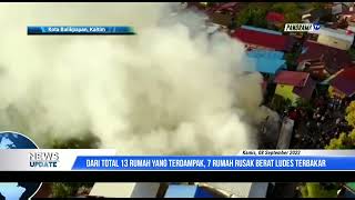 13 Rumah Terdampak Kebakaran, 7 Rumah Diantaranya Rusak Berat