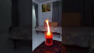 flame in slow motion