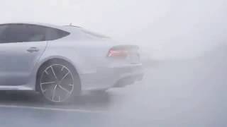 Audi RS7   Exhaust Flames