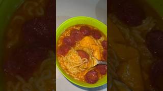 Pepperoni Cheesy Noodles👌🏻|perfect combo| try it 😍 #youtubeshorts #fypシ #viral #foodie #trending