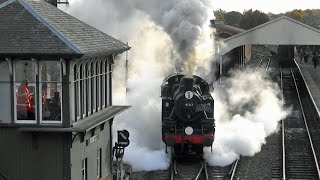 Ivatt 41312 welcomed at Bo'ness gala