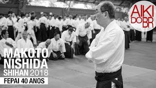 FEPAI 40 anos · Makoto Nishida Shihan