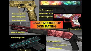 RATING NEW CSGO Skins! Reacting to CSGO Workshop Skins on Steam Nr. 35 (CS:GO)