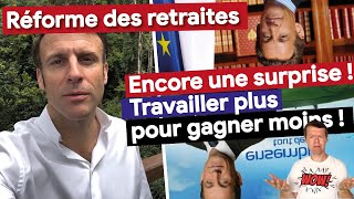 Réforme des retraites SURPRISE  !!! travailler plus pour gagner moins😡 #macron #borne #dussopt #UNSA