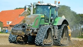 Field leveling | CASE IH STX 375 Quadtrac | 2x FENDT 936 Vario | BOS Dozer | GebrBork