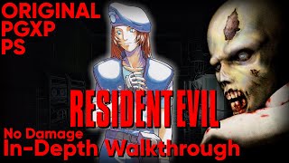 Resident Evil Jill In-Depth PS1 1996 Walkthrough [No Damage]