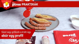 🔴 PIROS Praktikák: extra étvágygerjesztő virslis ételek 🔥