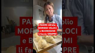 PANINI All’olio MORBIDI VELOCI e BUONISSIMI li faccio SEMPRE #shorts #panini #ricette