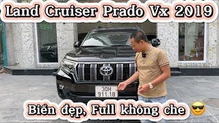 Land Cruiser Prado Vx 2019. Đẹp full không che. Odo chuẩn 4,9 vạn, cá nhân, biển đẹp.