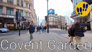 Walking in Covent Garden, London