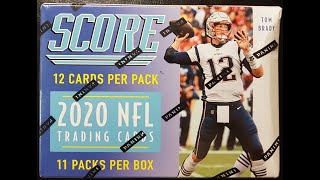 Panini 2020 Score NFL Football Blaster Box Break and Review