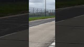 Windy easyJet landing. #fyp #viral #easyjet #airport #storm #landing #why #planespotting #shorts