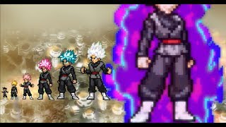 all the transformations of Goku black fan animation