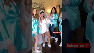 عروسة وصحابها فرافيش وقمرات جدا😍🤩😂 - beautiful bride girl #youtubeshorts #shorts #short #subscribe