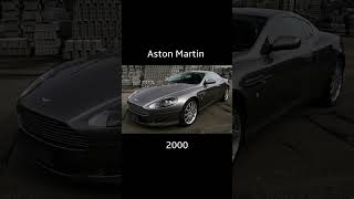 Aston Martin Evolution (1950-2022) #shorts