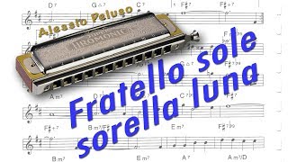 Fratello sole sorella luna with Chromatic Harmonica