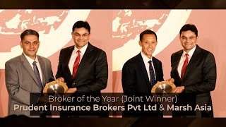 Broker of the Year (Joint Winners) - Marsh Asia & Prudent Insurance Brokers Pvt Ltd