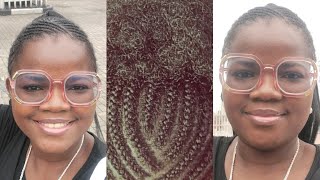 SIMPLE CORNROWS#live #viral #livestreaming